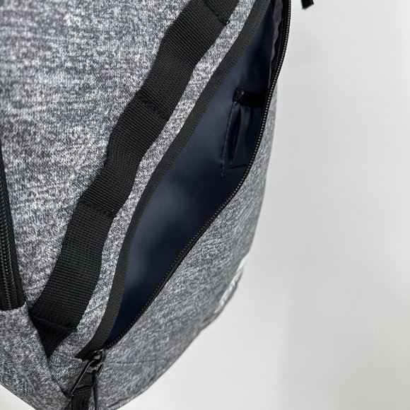 adidas Prime Sling Backpack Heather Gray Large School Bag Fits Laptop/Tablet Boy - Picture 5 of 16